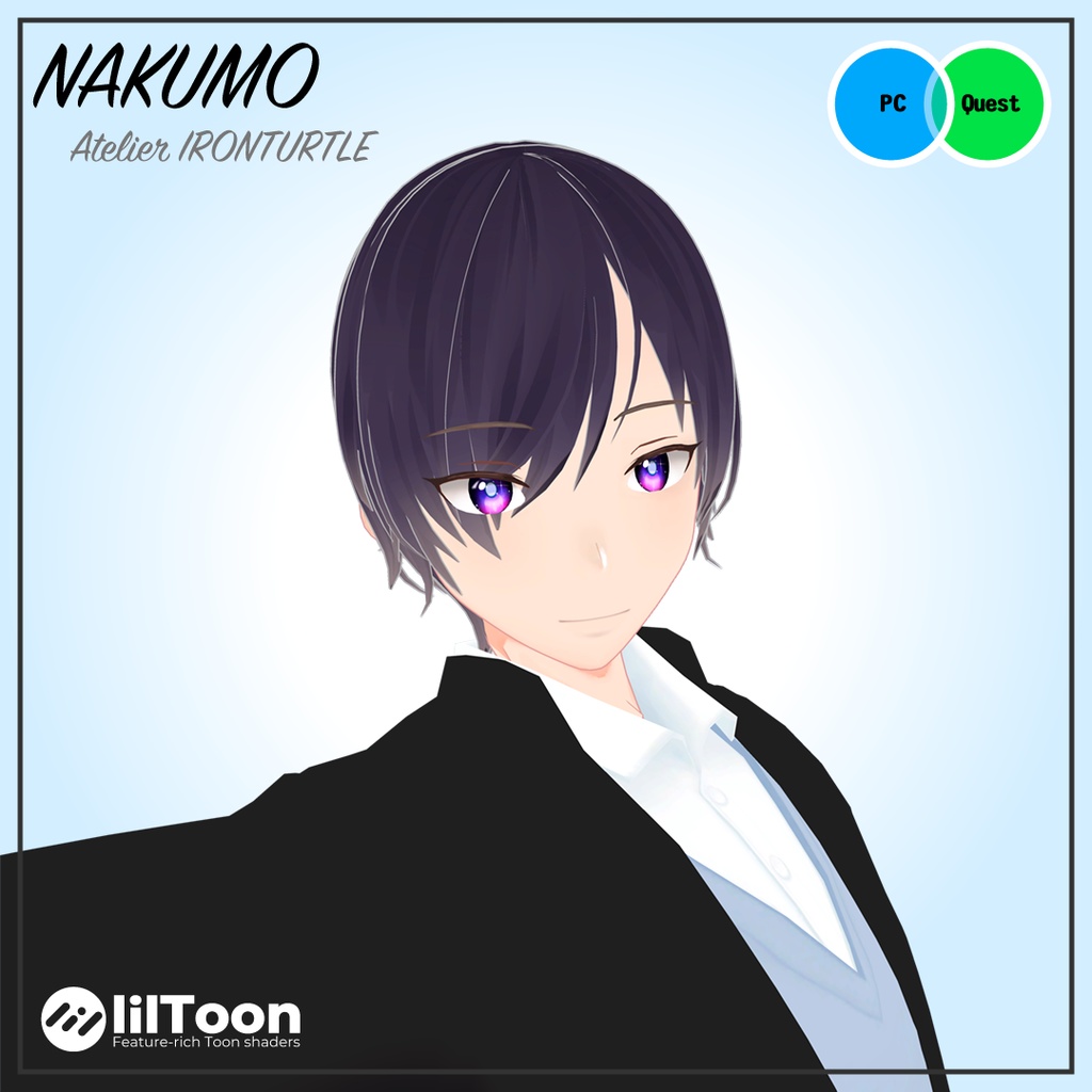 NAKUMO 【VRC向けアバターNAKUMO】 image