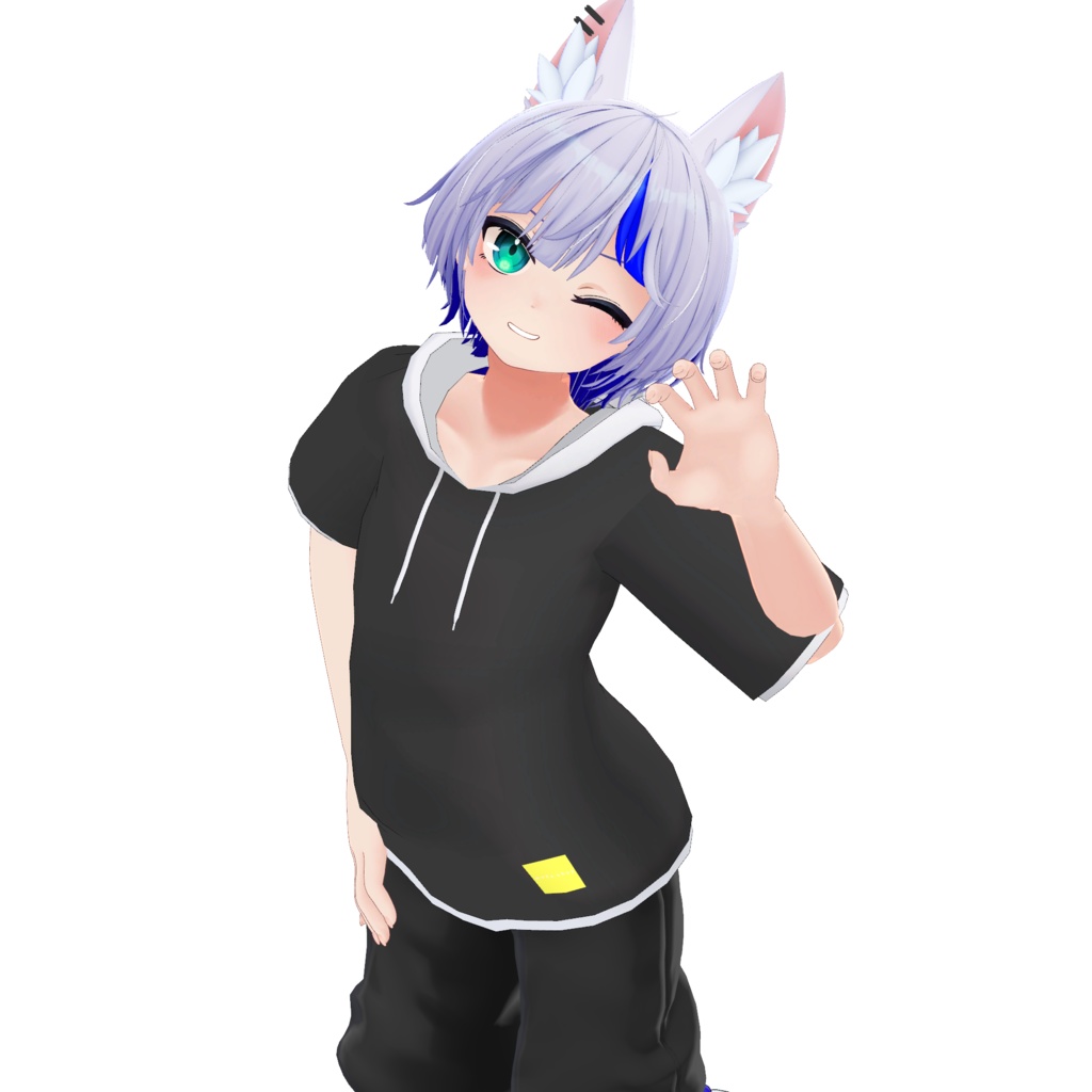 【ハオラン専用】半袖パーカー image