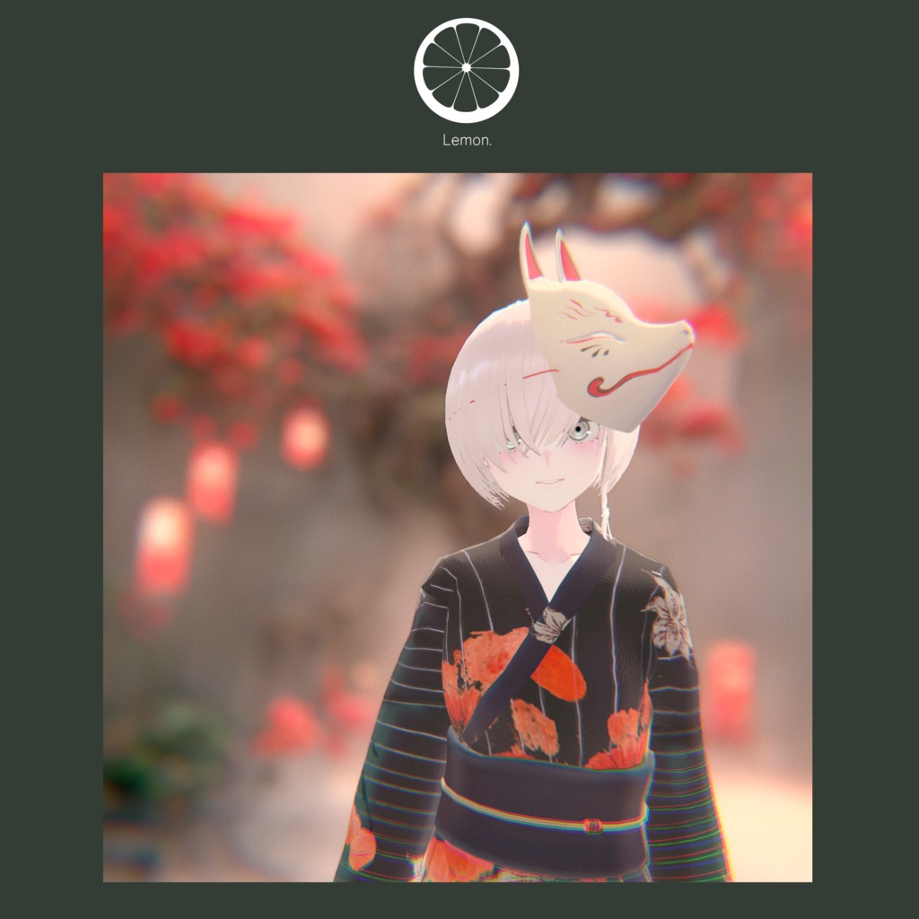 [Lemon.] Yukata  Fox Mask image