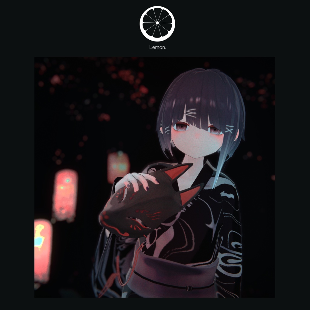 [Lemon.] Yukata  Fox Mask image