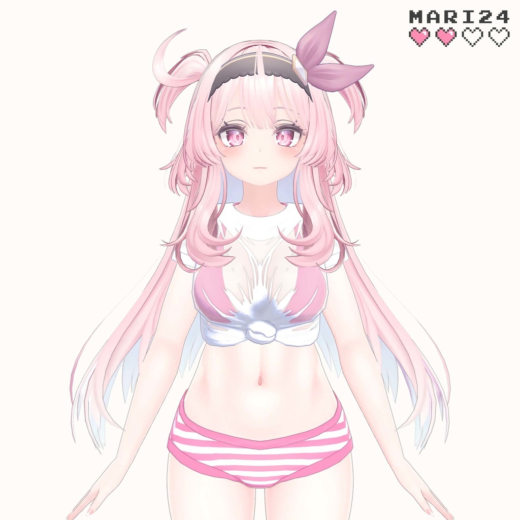 【セレスティア用】濡れTシャツ＆水着  image