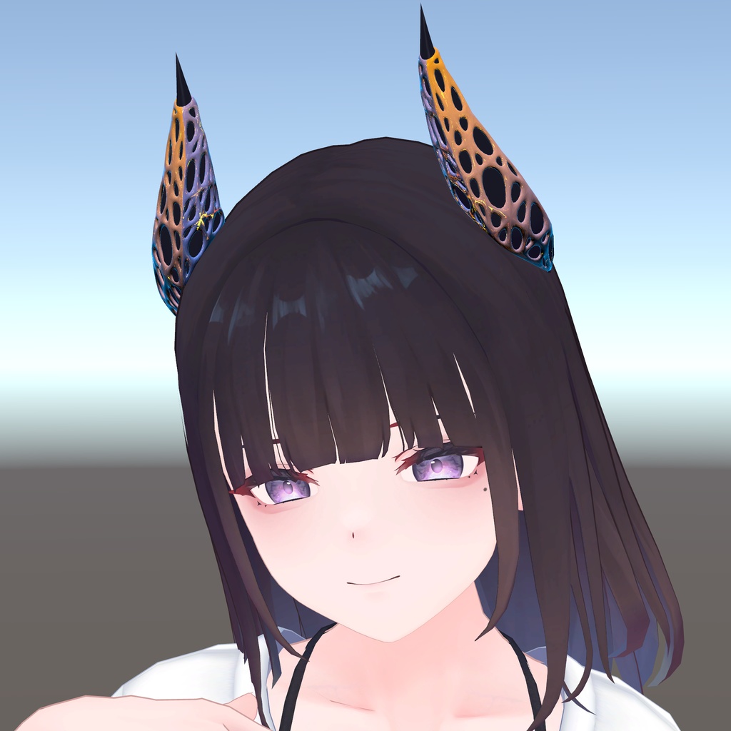 くろなつちゃん用ツノのアクセサリー2種 image