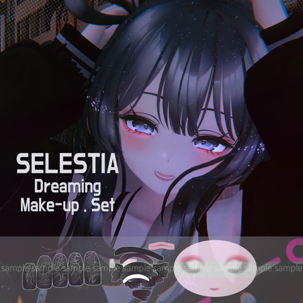 [ 「セレスティア」(Selestia)] Makeup Texture 『 Dreaming Makeup 』 image