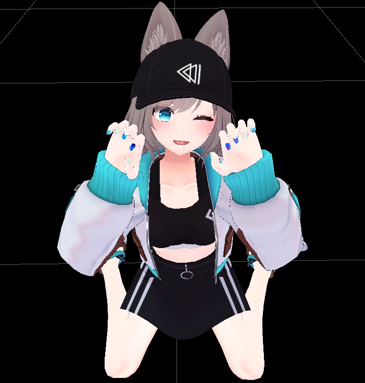 Cat (Meow Meow) Sitting Pose image