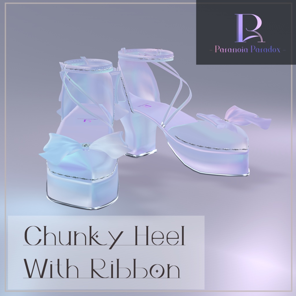 Chunky Heel with Ribbon [Kikyo, Maiya, Grus, Celestia, Moe] image