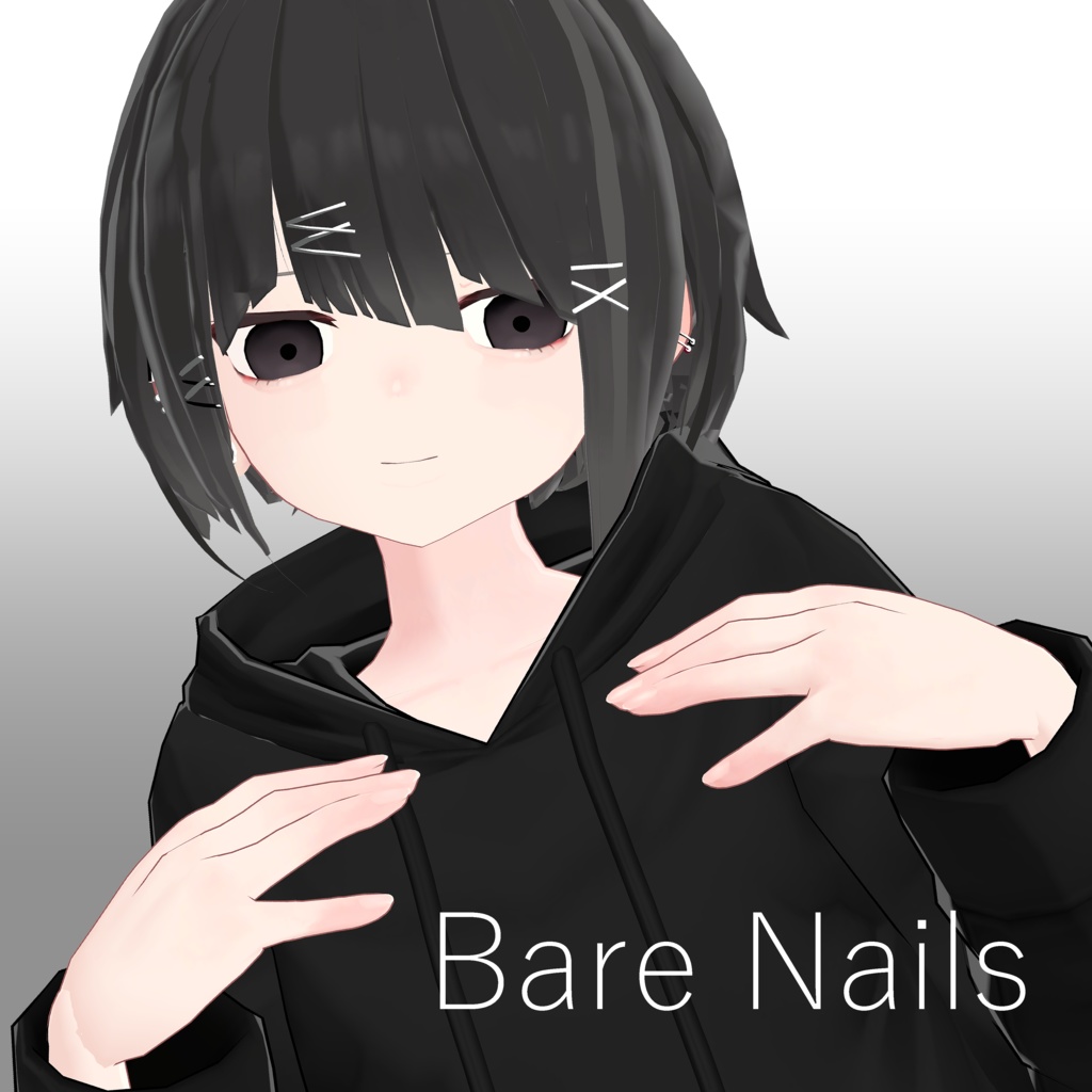 【アングラの子/SS_A01_Body】Bare Nails【素爪ネイル】 image