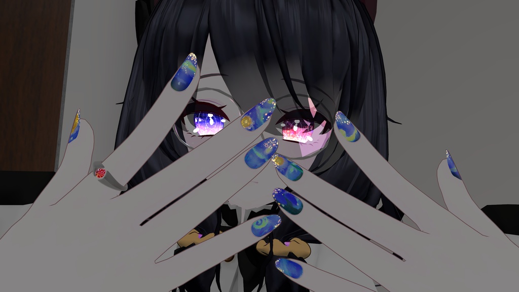 無料　星月夜ネイル　舞夜専用 image