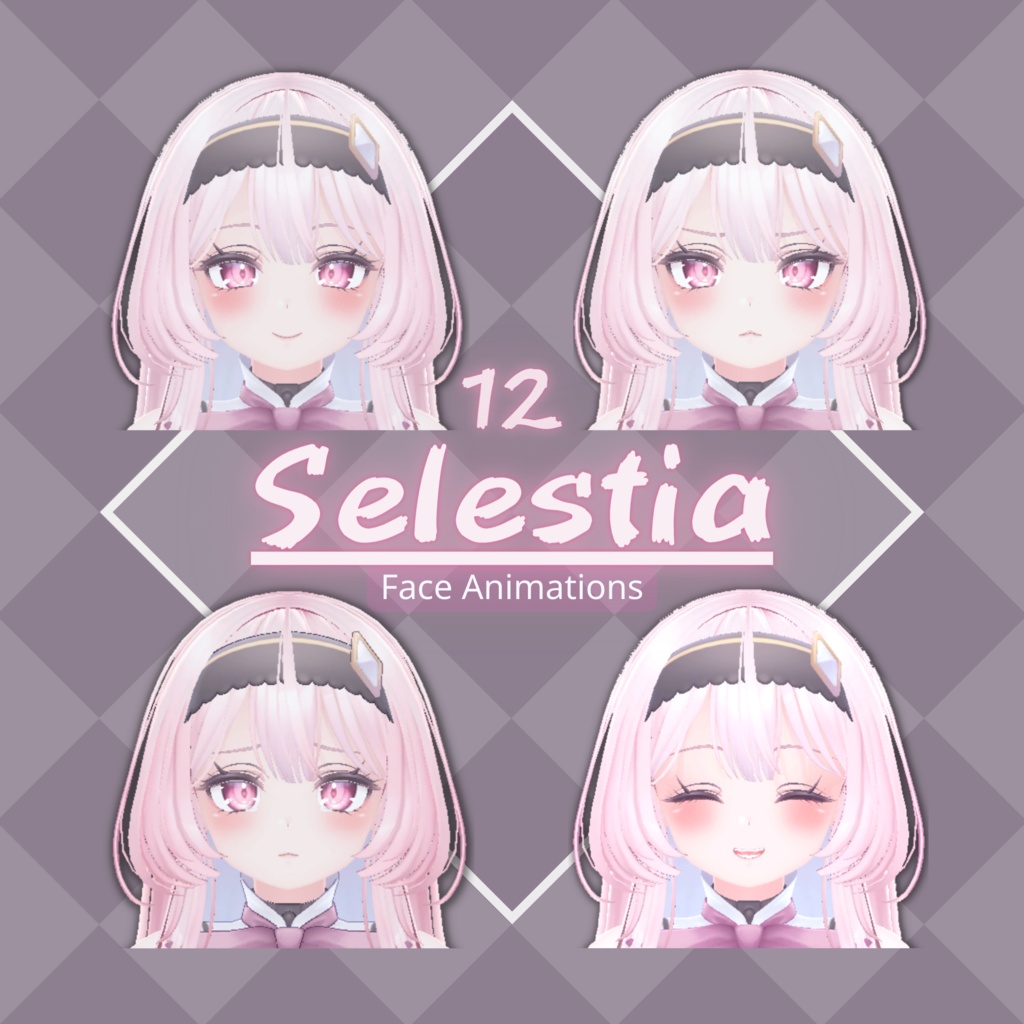 ✨12+1 Face Animations ✨ 【 Selestia セレスティア 】 image