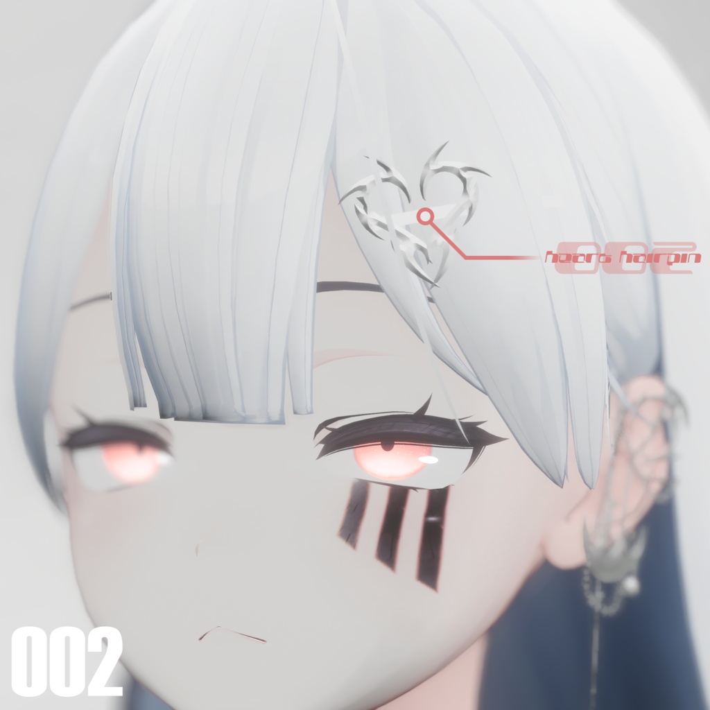 Heart Hairpin | ハートのヘアピン image