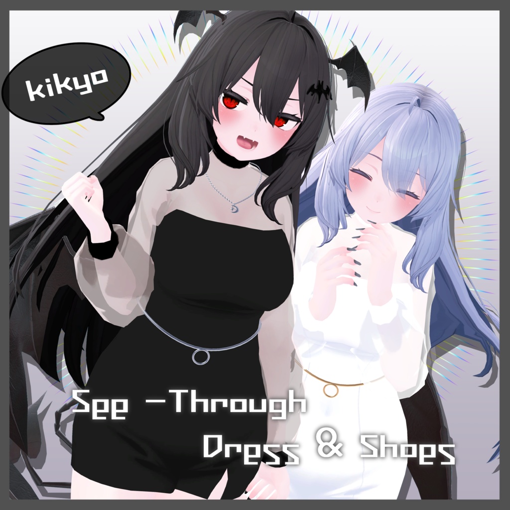 [桔梗用]See-Through Dress & Shoes for kikyo image