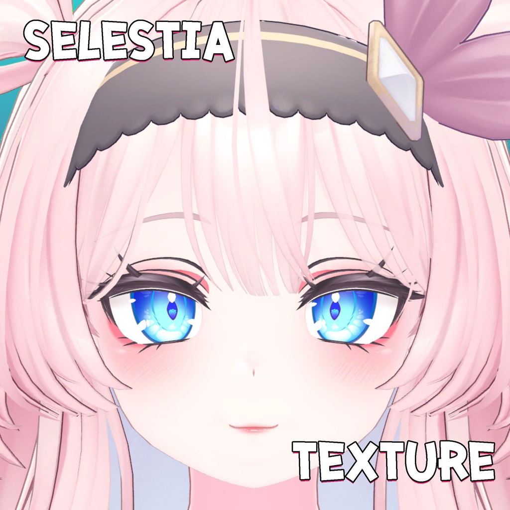 「セレスティア向け」肌テクスチャ、メークアップ image
