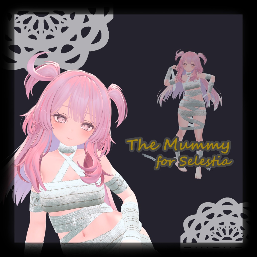 【セレスティアちゃん専用】ミイラ風コスプレ衣装 image