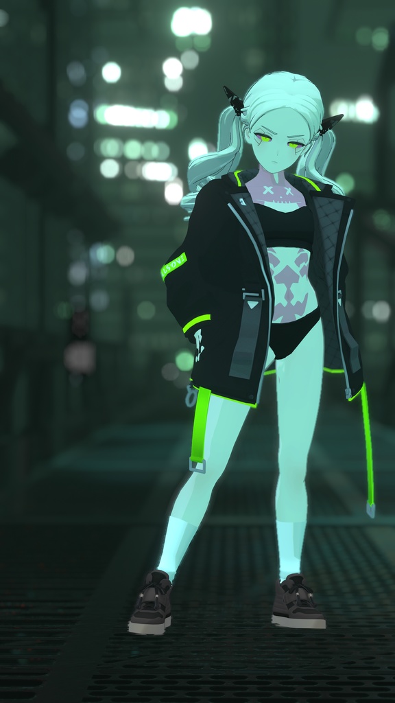 [texture]Grus Rebecca（ Cyberpunk: Edgerunners）  image