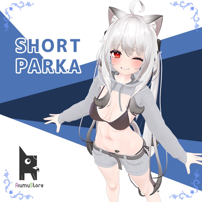 【舞夜対応】SHORT PARKA image