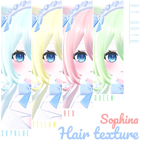 Sophina Hair&Cat Color Texture image
