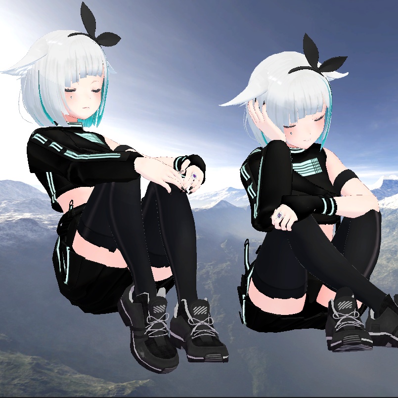 〔-Silence-〕動く！AFKモーション2種+固定版〔Humanoid用〕 image