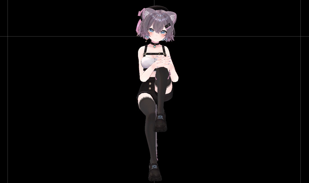 【無料】AFK座りモーション image