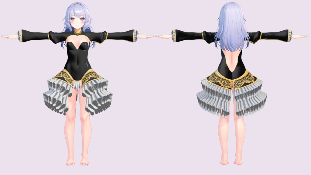 【桔梗用】バニードレス image