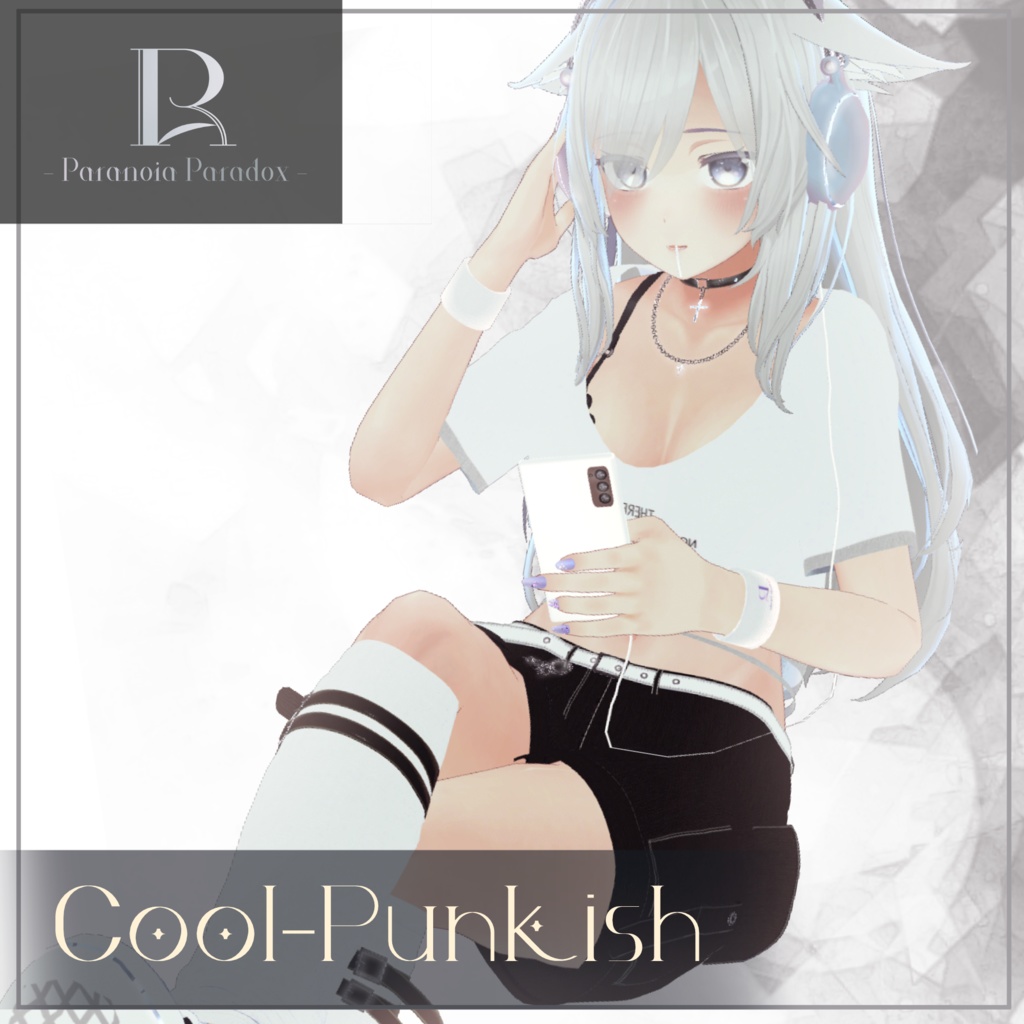 Cool Punkish【桔梗、舞夜】『3Dモデル』 image