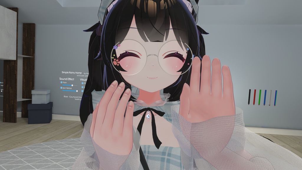 Stroking Hand Gesture Animation image