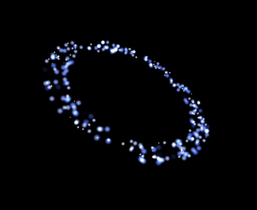 【VRChat想定】パーティクルリング 7色 【Particle Ring】 image
