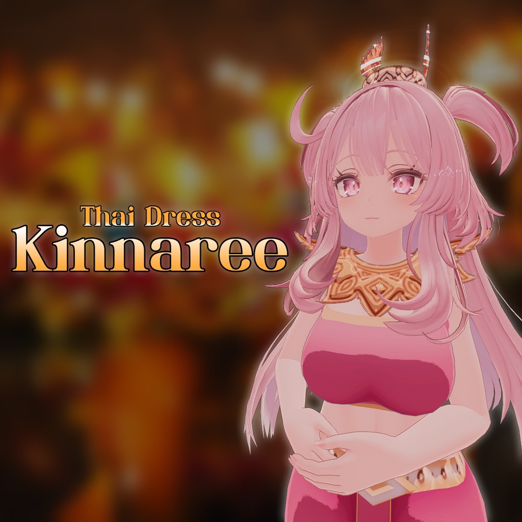 【キンナリー】- タイの民族衣 - "Kinnaree" Thai Dress image