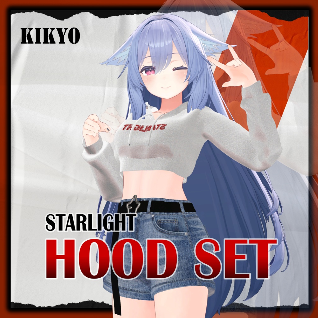 「PB対応」 桔梗 Kikyo_Hood_set image