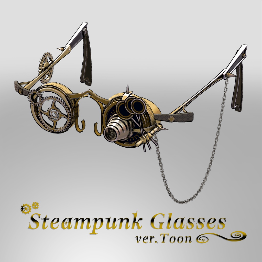 Steampunk Glasses ver.Toon image