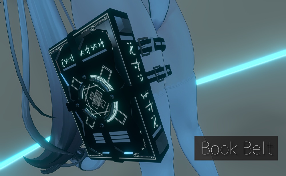 【舞夜ちゃん用】Book Belt【開閉機能付き】 image