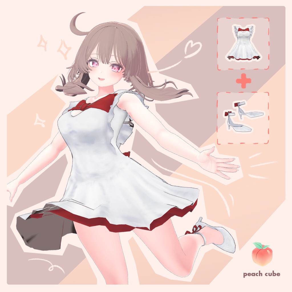 【セレスティア用】ふわふわワンピ【PB】 image