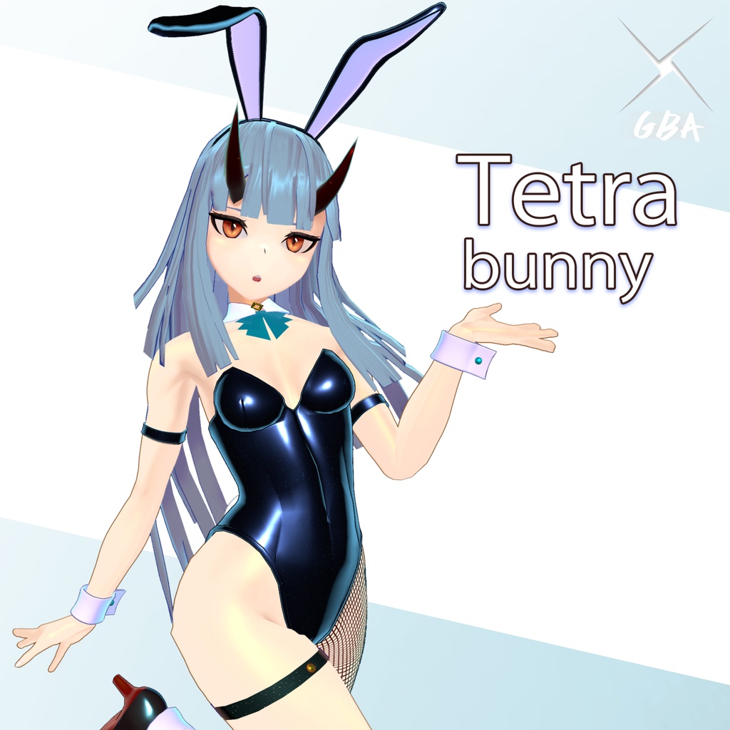 【テトラ専用】バニーコスチュームセット４カラー image