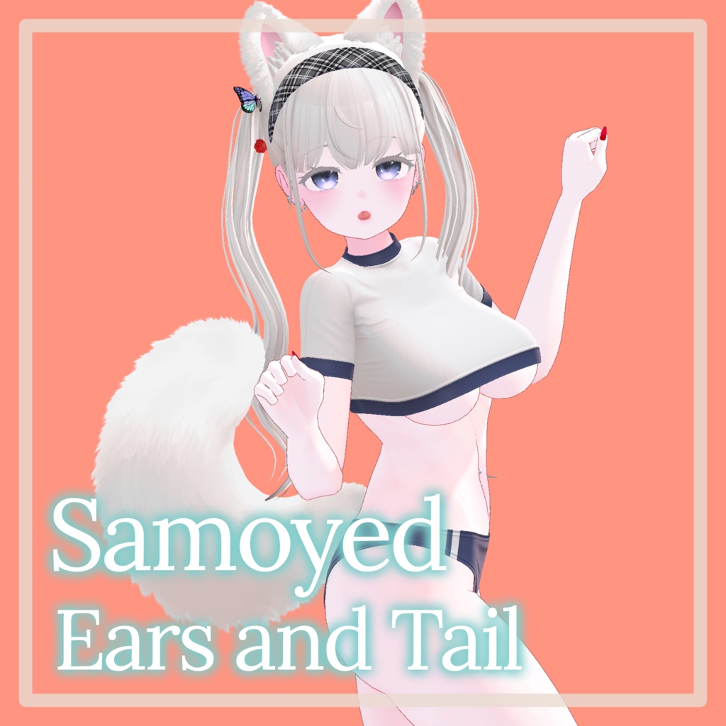 [VRC] Samoyed Ears, Tail image