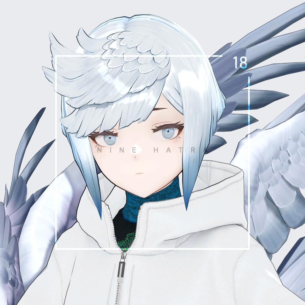 【VRC / VRM 対応3Dモデル】ECHOKEEPER ver1.03 image