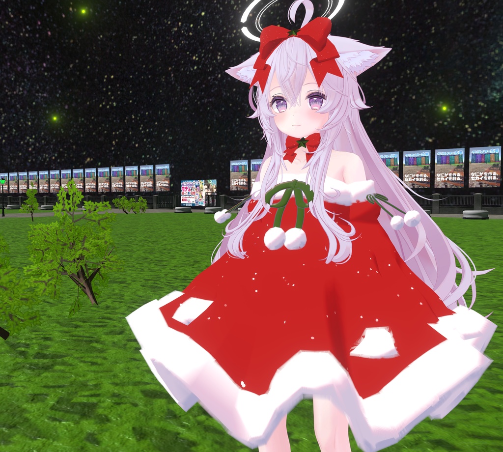 【無料版】クリスマスワンピ【ソラハちゃん対応】 image