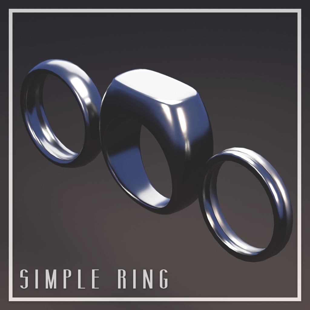 【VRC想定】Simple Ring image