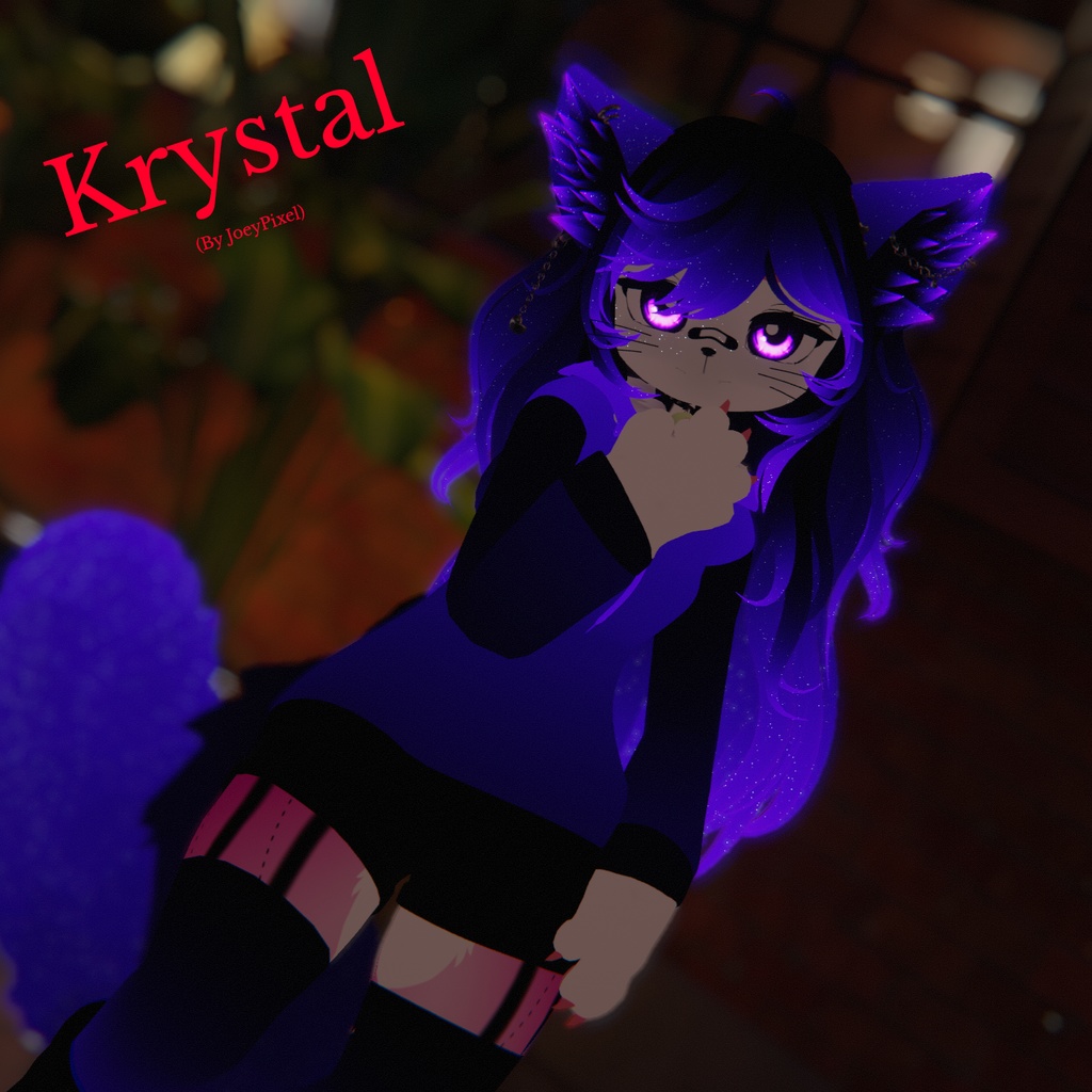 Krystal (Furry VRChat avatar) image