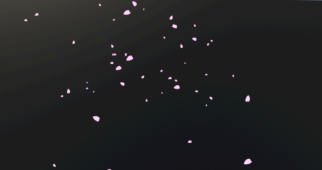 ［無料］桜　花吹雪　パーティクル　バージョン2.0 image