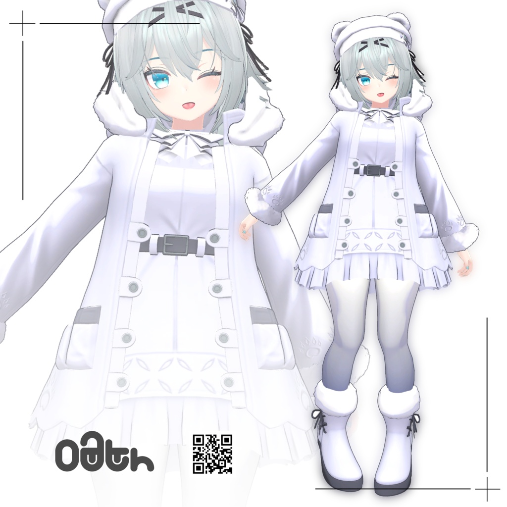[Ryuutou Response] Polar White Coordinate Set image