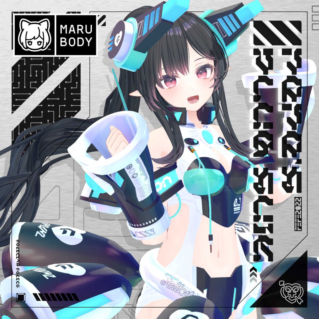 #MARUBODY Compatible Full OutfitFefe's plug suit image