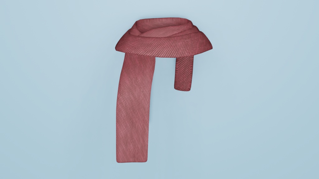 【VRChat向け】Winter Scarf image