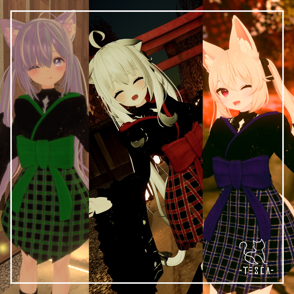 Kimono "Ibara" #Tesca Fantasy[KIMONO] image