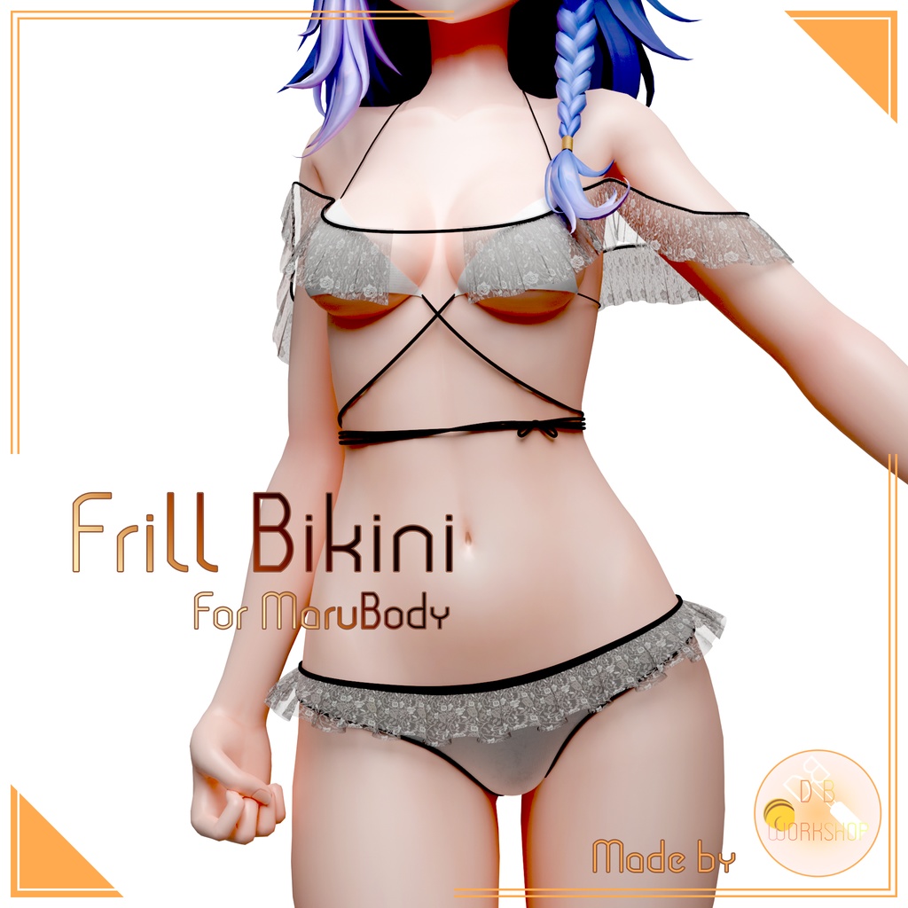 『Frill Bikini』 MaruBody image