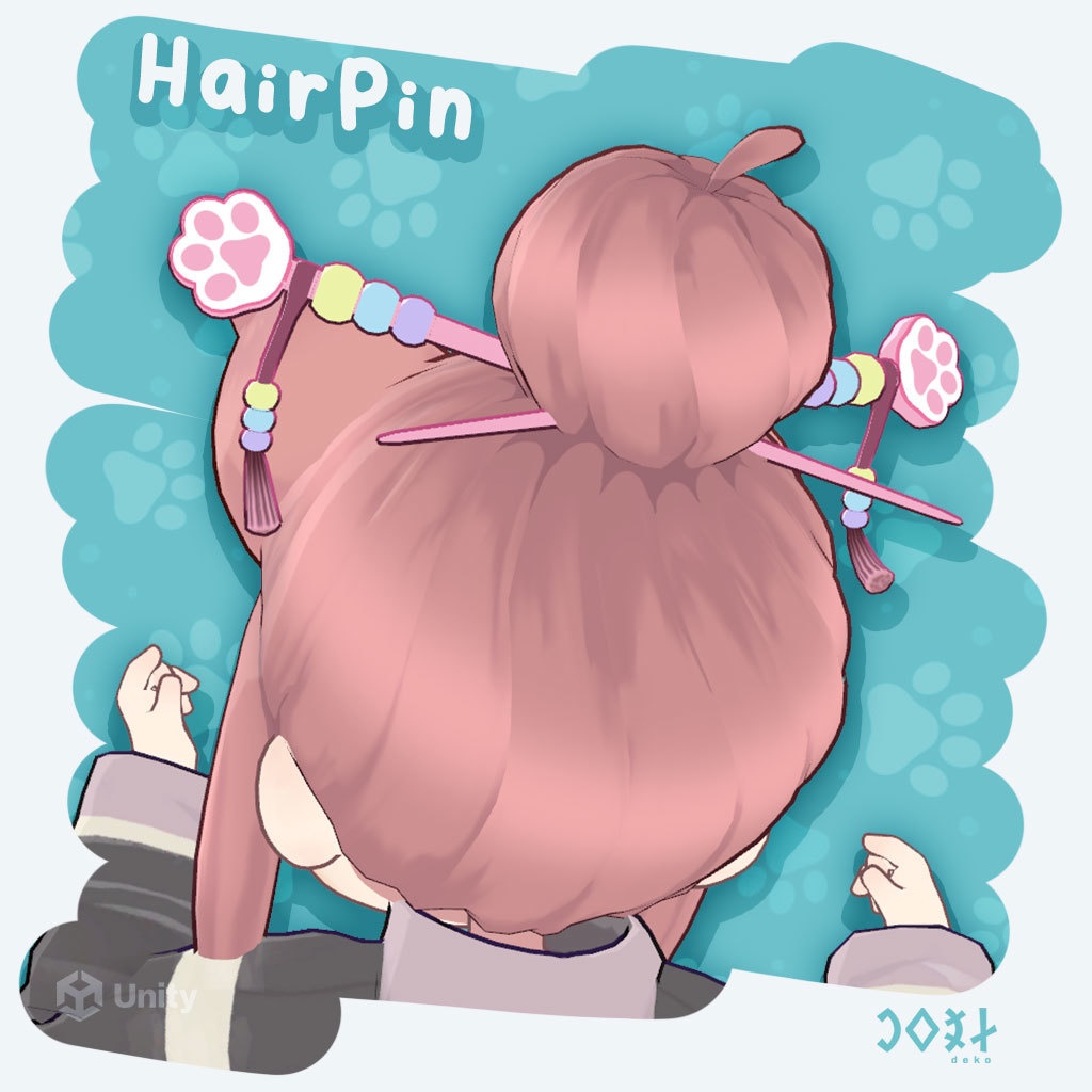 Paw HairPin - 簪 image