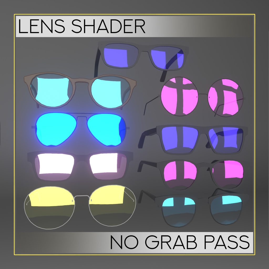 [FREE] Banana Lens Shader + Glasses image