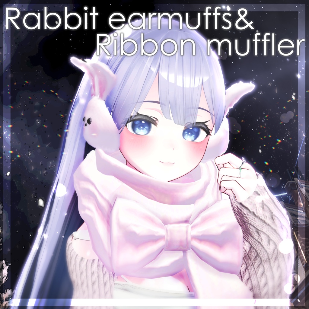 Rイヤーマフ&マフラーセット / R earmuffs&muffler set image