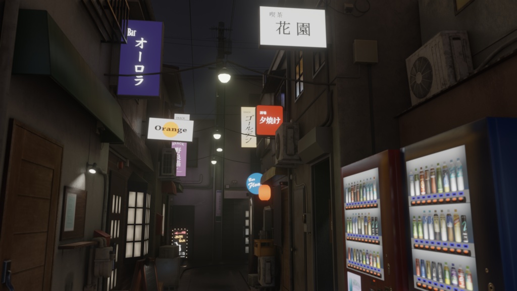 都心繁華街の路地裏 image