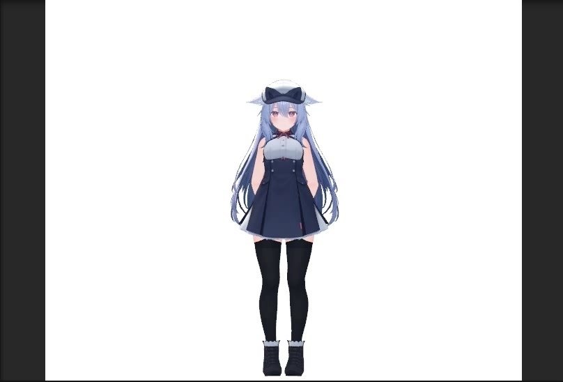【無料/VRC】モーション / 立ちポーズ (後ろ手/Standing) image