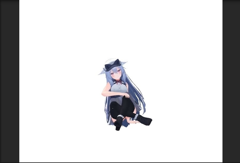 【無料/VRC】モーション / 床座りポーズ (AFK, etc.) image