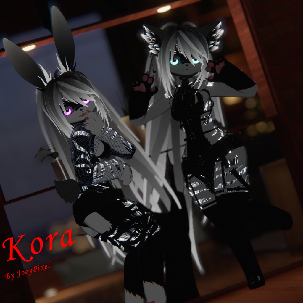 Kora (furry vrchat avatar) image
