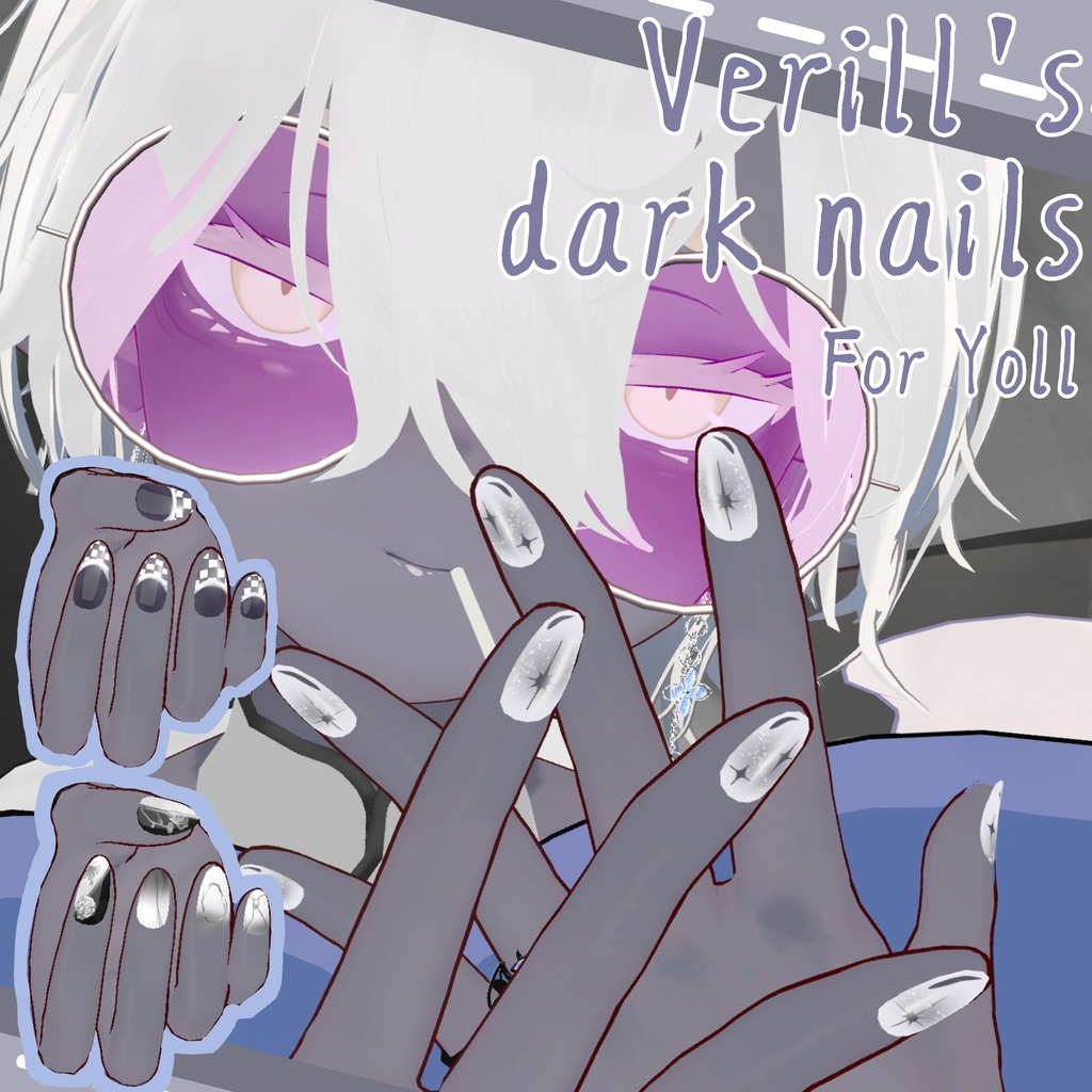Verill's Dark Nails image
